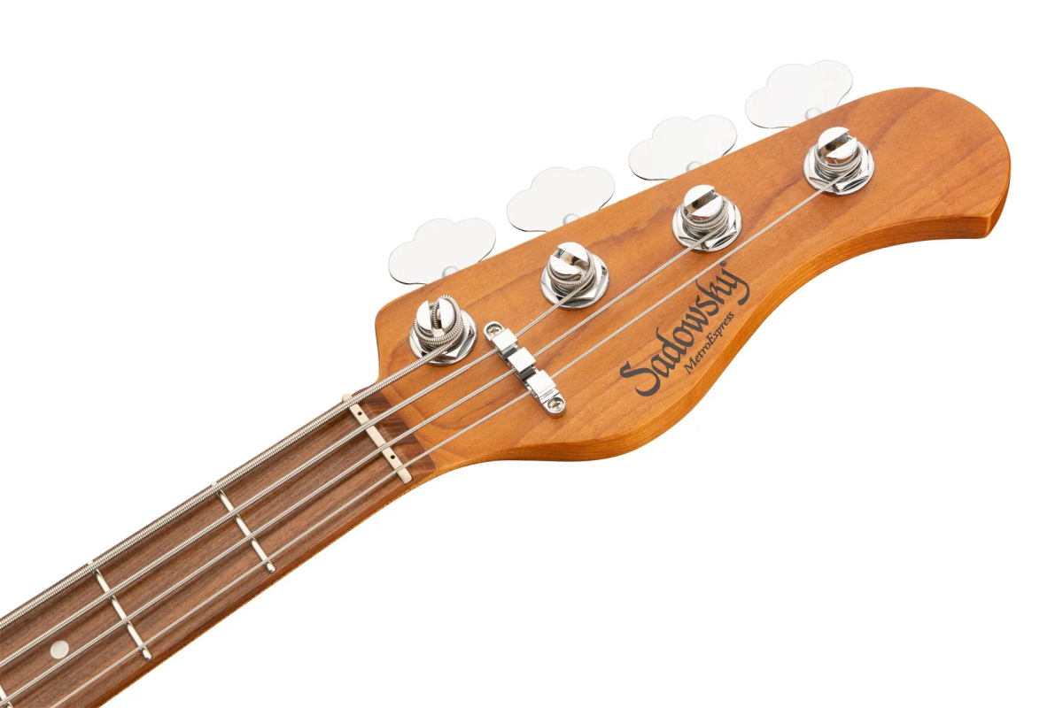 Sadowsky MetroExpress 22-Fret Will Lee Artist Line Bass, Morado Fingerboard, 4-String - Solid Black High Polish